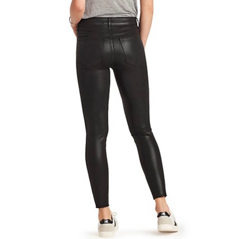 Sam Edelman Stiletto Coated Ankle Jeans 27 LikeNew